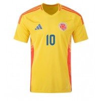 Colombia James Rodriguez #10 Replika Hemmatröja Copa America 2024 Kortärmad